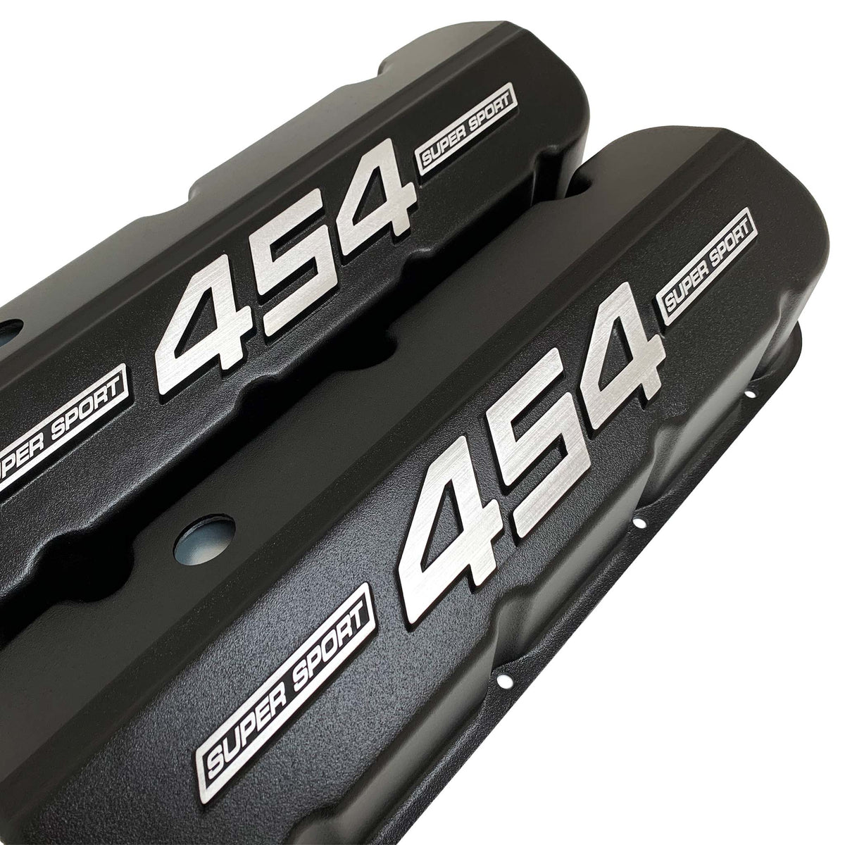 Big Block Chevy 454 SUPER SPORT Valve Covers - Black – Ansen USA