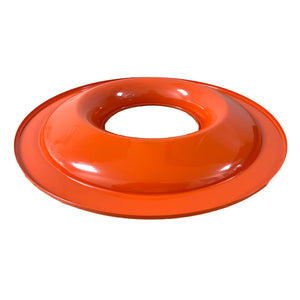 Small Block Chevy 383 Flag Logo - 13" Round Air Cleaner Kit - Orange