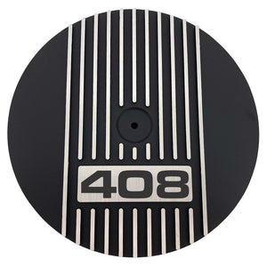 13" Round 408 Air Cleaner Lid Kit - Black