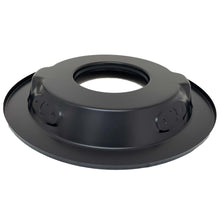 Load image into Gallery viewer, 14&quot; Round Air Cleaner Kit - Raised Billet Top - Custom - Black