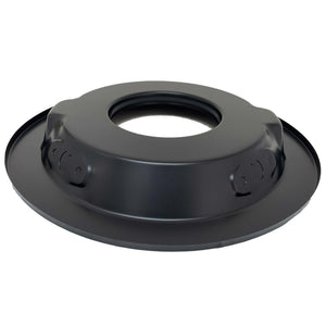 14" Round Air Cleaner Kit - Raised Billet Top - Custom - Black