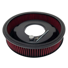 Load image into Gallery viewer, Ford FE 390 American Eagle 14&quot; Round Air Cleaner Kit - Style 1 - Black
