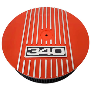 14" Round 340 Air Cleaner Lid Kit - Orange