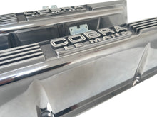 Load image into Gallery viewer, Cobra Le Mans FE Tall Valve Covers, Finned - Polished