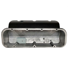 Load image into Gallery viewer, Chevy 496 Big Block Tall Slant Top Valve Covers - Billet Top - Black