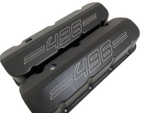 Load image into Gallery viewer, Chevy 496 Big Block Valve Covers Tall - (Outline) Black