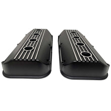 Load image into Gallery viewer, Hemi 392 Finned Valve Covers - Die-Cast Aluminum - Black