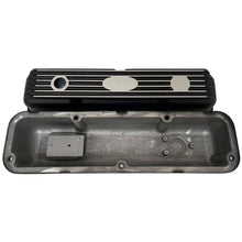 Load image into Gallery viewer, Ford FE 390 Valve Covers Short - POWERED BY 390 - Style 1 - Polished