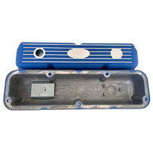 Load image into Gallery viewer, Ford FE 390 American Eagle Blue Valve Covers Short Finned