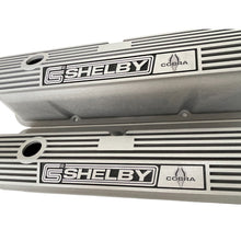 Load image into Gallery viewer, Ford CS Shelby Logo FE Tall Valve Covers - Long Plate - As Cast