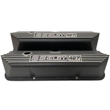 Load image into Gallery viewer, Ford FE 427 CS Shelby Valve Covers Tall - Long Plate - Black