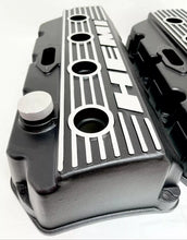 Load image into Gallery viewer, Hemi Logo Valve Covers - Die-Cast Aluminum - Black