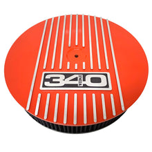Load image into Gallery viewer, 14&quot; Round 340 Wedge Air Cleaner Lid Kit - Orange