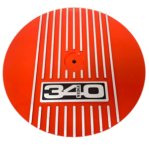 14" Round 340 Wedge Air Cleaner Lid Kit - Orange
