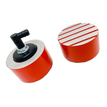 Load image into Gallery viewer, Orange Valve Cover Breather &amp; PCV Valve Set - Wide Fin - Die-Cast Aluminum