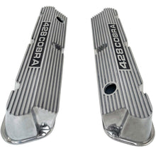 Load image into Gallery viewer, Ford Small Block Pentroof 428 Cobra Tall Valve Covers - Polished