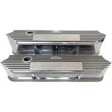 Load image into Gallery viewer, Ford FE Tall Custom Valve Covers - Long Plate - Polished