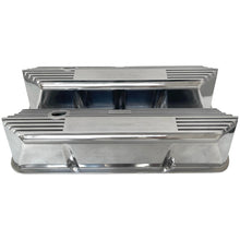 Load image into Gallery viewer, Ford FE Tall Custom Valve Covers - Long Plate - Polished