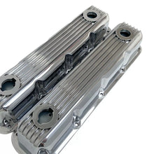 Load image into Gallery viewer, Mopar Magnum Finned Valve Covers - Die-Cast Aluminum - Polished