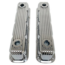 Load image into Gallery viewer, Mopar Magnum Finned Valve Covers - Die-Cast Aluminum - Polished