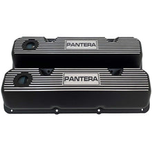 Load image into Gallery viewer, De Tomaso Pantera Ford 351 Cleveland Valve Covers - Style 3 - Black