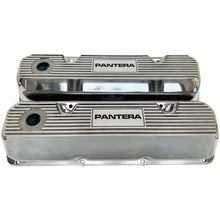 Load image into Gallery viewer, Ford De Tomaso Pantera 351 Cleveland Valve Covers - Style 3 - Polished