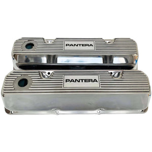 Ford De Tomaso Pantera 351 Cleveland Valve Covers - Style 3 - Polished