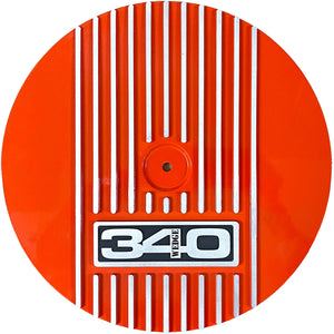 14" Round 340 Wedge Air Cleaner Lid Kit - Orange