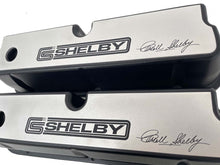 Load image into Gallery viewer, Ford 351 Windsor CS Shelby Logo Valve Covers - Full Billet Top - Black