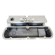 Load image into Gallery viewer, Ford 289 Windsor Mustang Pony Logo Tall Valve Covers - Polished