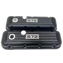 Load image into Gallery viewer, Big Block Chevy 572 Classic Finned, Black Valve Covers