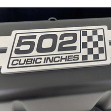 Load image into Gallery viewer, Chevy 502 - Big Block Tall Valve Covers - Engraved Raised Billet - Black