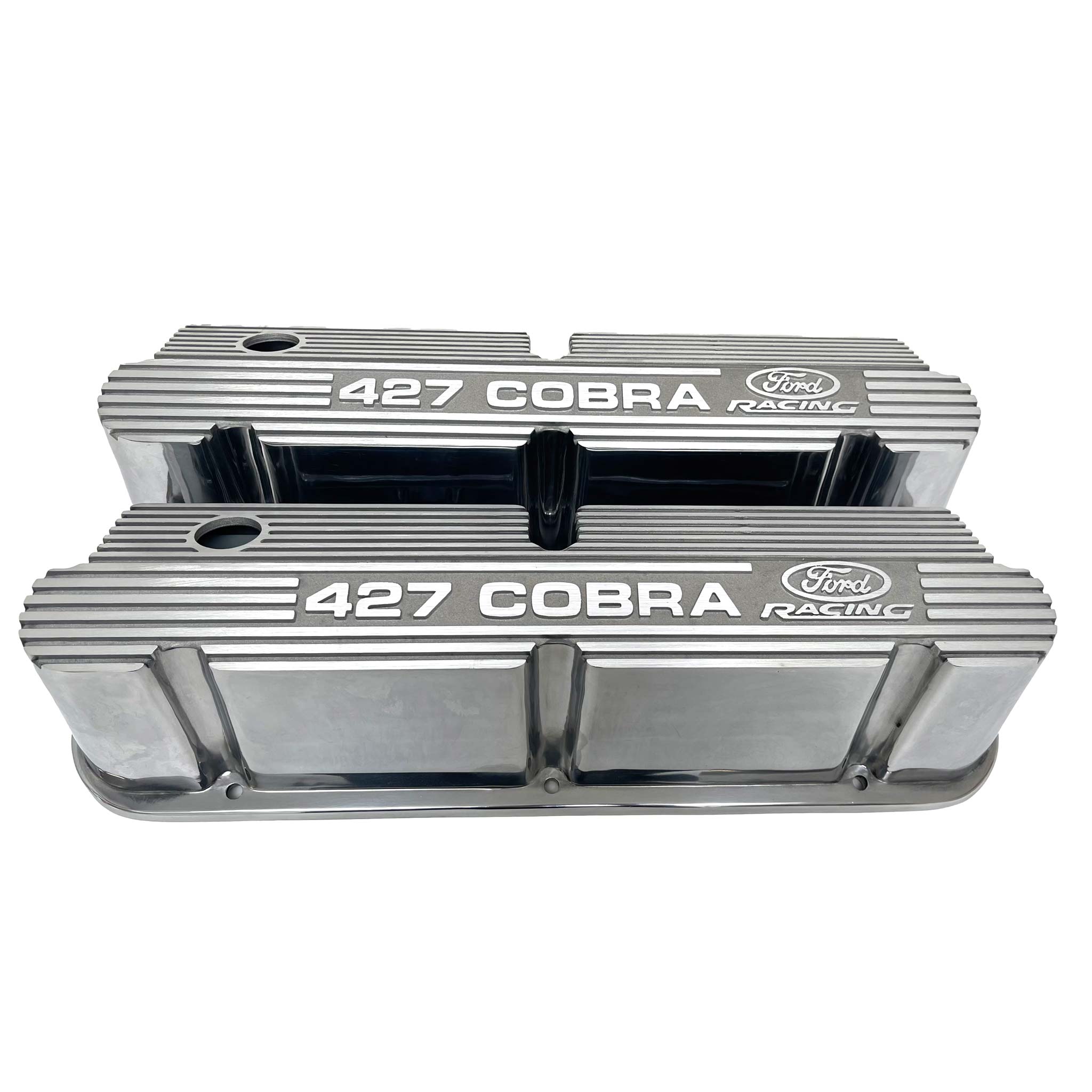 Ford Small Block Pentroof 347 Cobra Tall Valve Covers, 3 Color Logo - –  Ansen USA
