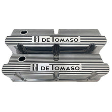 Load image into Gallery viewer, Ford De Tomaso Small Block Pentroof Tall Valve Covers - Polished
