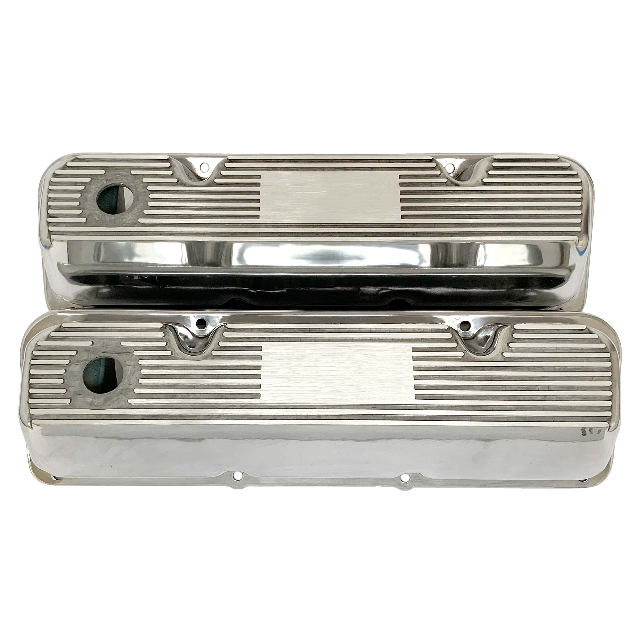 Ford 351 Cleveland Custom Valve Covers - Polished