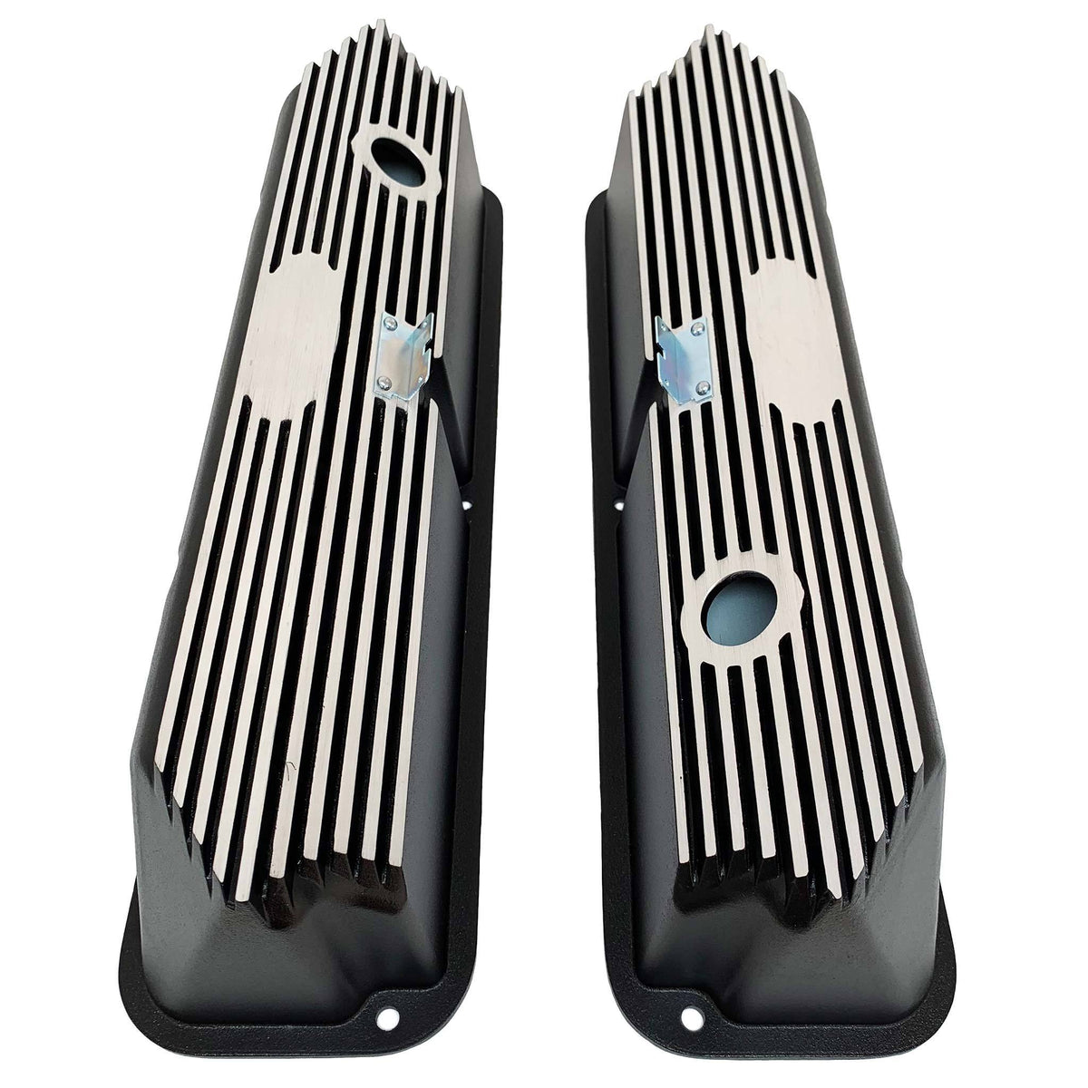 Ford FE Tall Custom Valve Covers Black- Die-Cast Aluminum – Ansen USA